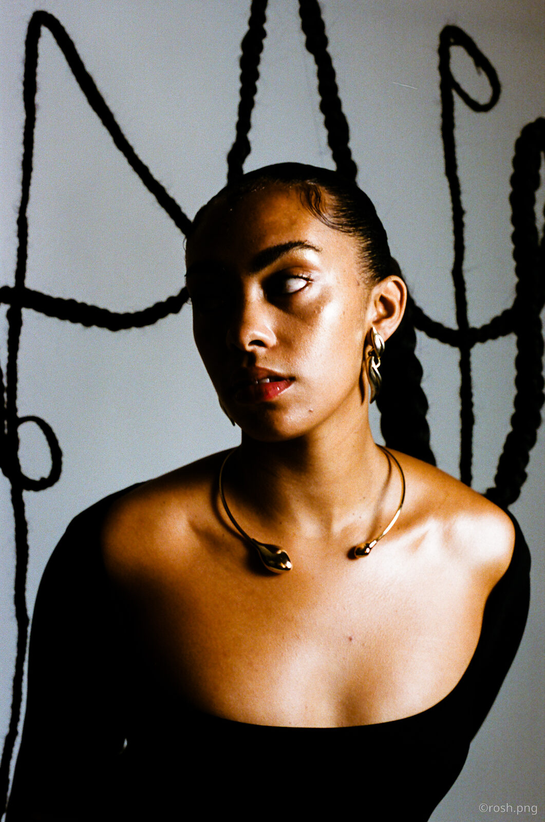 NOQUE braiding on an editorial set